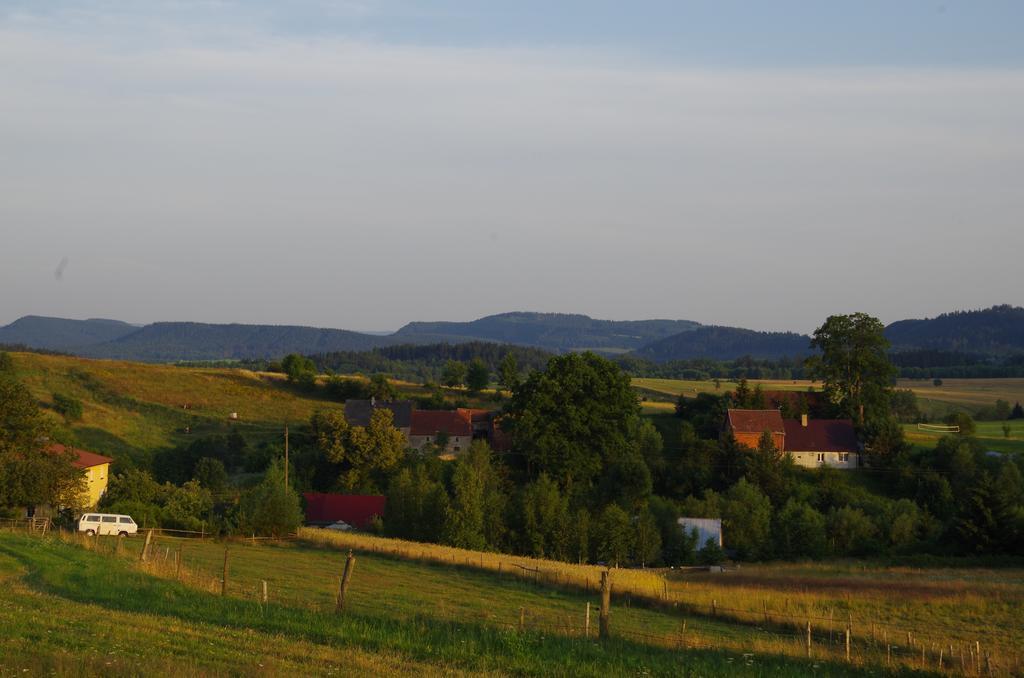 Zagroda Agroturystyczna Wiecha Mieroszow Eksteriør billede